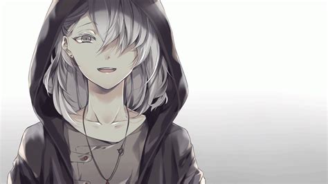 Anime Black And White Boy Wallpapers Wallpaper Cave