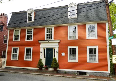 Orange House Orange House Exterior House Colors House Exterior