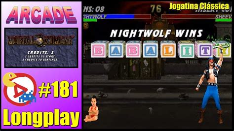Arcade Longplay Mortal Kombat Nightwolf Youtube