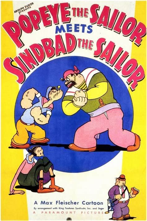 Popeye The Sailor Meets Sindbad The Sailor S 1936 Filmaffinity