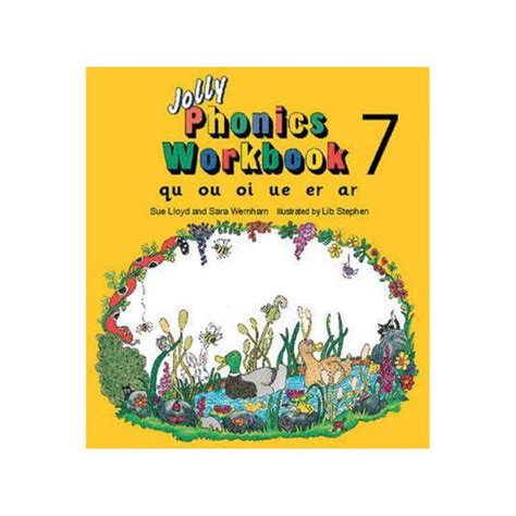 کتاب آموزش زبان انگلیسی کودکان و خردسالان Jolly Phonics 7 Workbooks