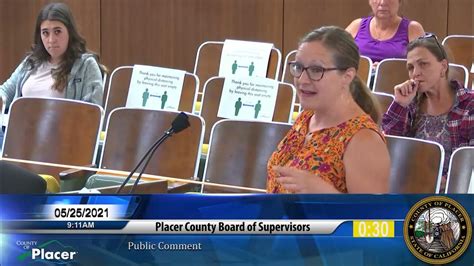 52521 Placer County Board Of Supervisors Youtube