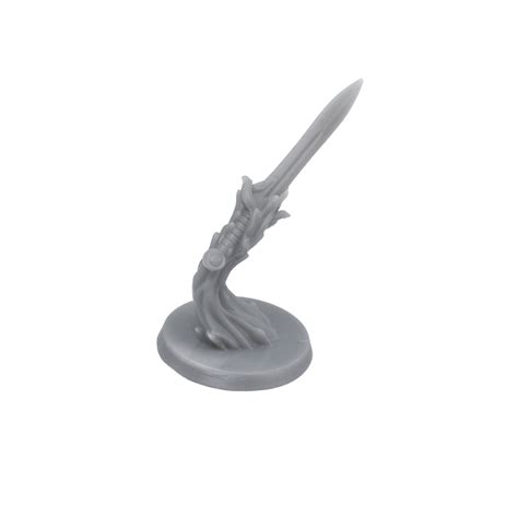 28mm Miniature Spiritual Sword For Dungeons And Dragons Etsy