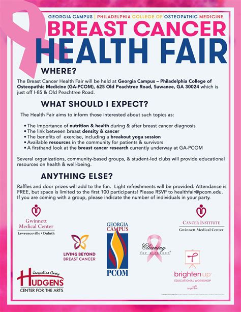 Health Fair To Provide Information About Breast Cancer