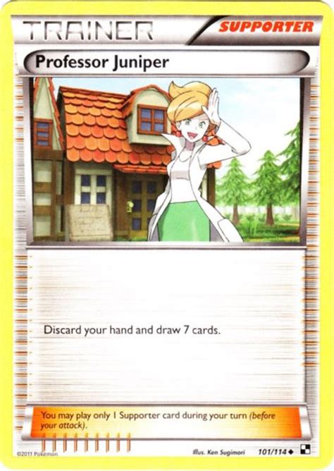 Follow these easy steps step 1. Serebii.net TCG Black White - #101 Professor Juniper