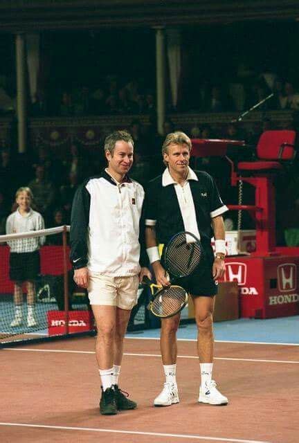 John Mcenroe Vs Bjorn Borg 1997 Atp Champions Tour In London