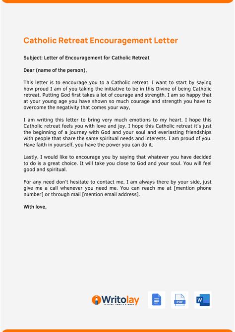 Sample Letter For Kairos Retreat Mechelleasia