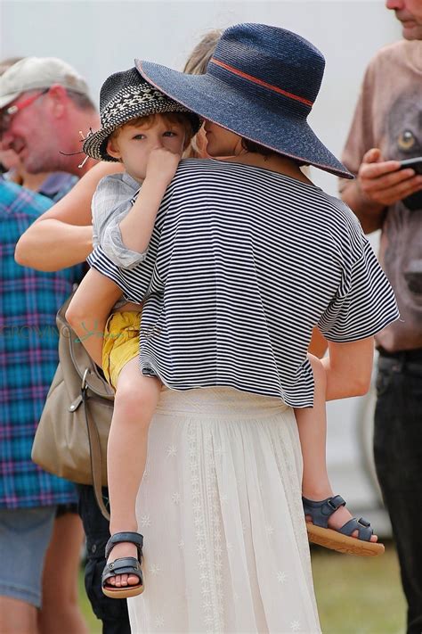 Marion Cotillard And Her Son Marcel Cheer For Her Husband Marcel Canet