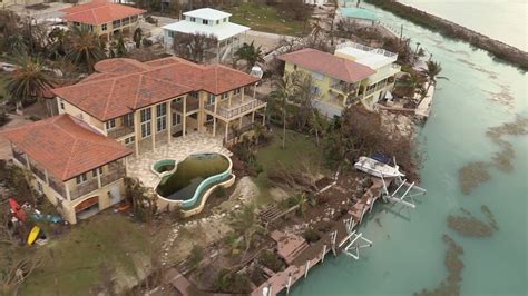 An Aerial Look At Hurricane Irmas Damage To The Florida Keys Youtube