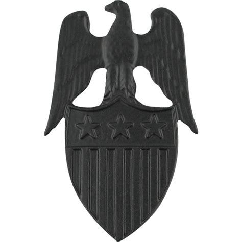 Army Rank Insignia Aide To Lt General Subdued Pin On Sta Black