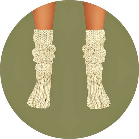 Knit Loose Socks At Marigold Sims 4 Updates 니트 양말 심즈 4