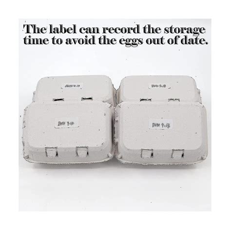 30 Pieces Paper Egg Cartons For Chicken Eggs Pulp Fiber Holder Bulk