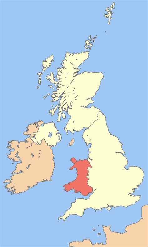 Cymru ˈkəm.rɨ (listen)) is a country that is part of the united kingdom. File:Uk map wales.png