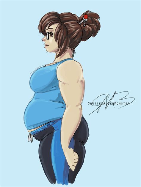 Chubby Mei By Spotted Alien Monster Overwatch Know Your Meme
