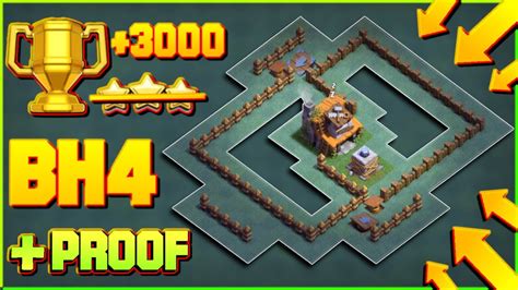 Insane Builder Hall 4 Base Bh4 Base With Defense Replays Clash Of