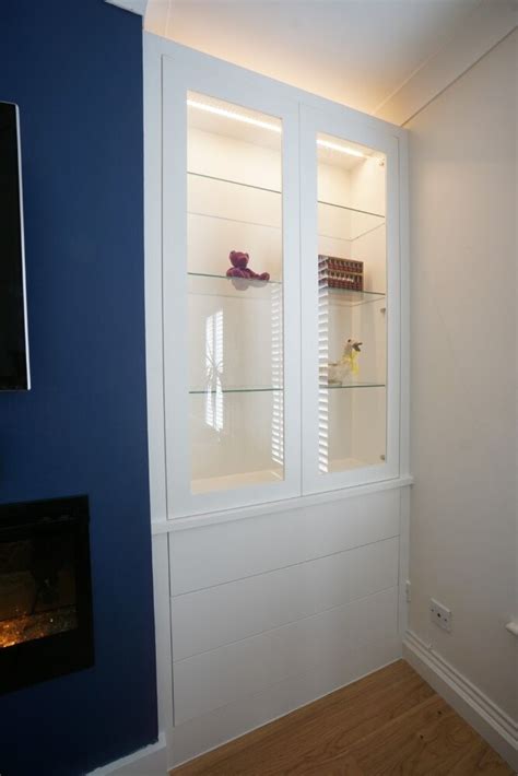 Alcove Display Cupboards With Glass Doors Built In Solutions