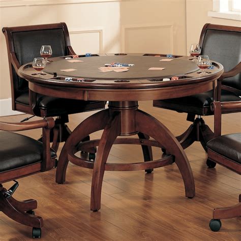 Hillsdale Furniture Palm Springs Freestanding Wood Game Table In The