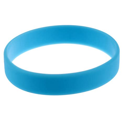 2pcs Fashion Silicone Elasticity Wristband Wrist Band Cuff Bracelet