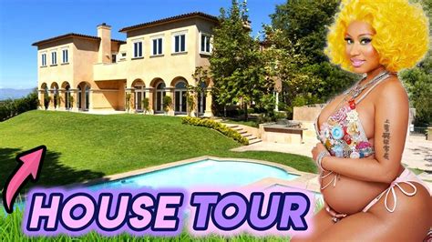 nicki minaj house tour mansion en beverly hills youtube