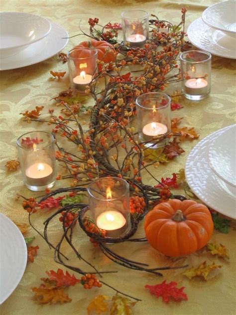 Thanksgiving Table Centerpieces Thanksgiving Table Centerpiece Fall