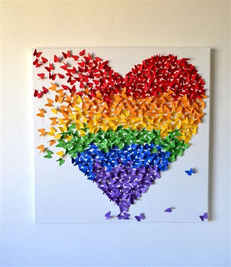 My craft room is stocked with different colors, patterns, and textures of paper. 35 Creative DIY Heart Symbols | Creative, An and Collage