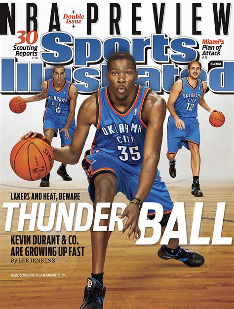 Oklahoma City Thunder 2010 Nba Basketball Preview Issue Sports