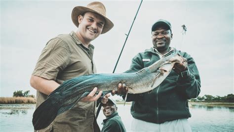 Fishing In The Panhandle Of The Okavango Delta Safarifrank