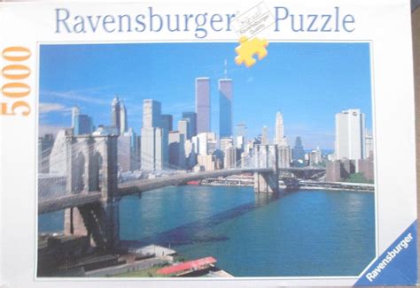 Ravensburger 5000 Piece Puzzle Nyc Skyline With Twin Towers No 17
