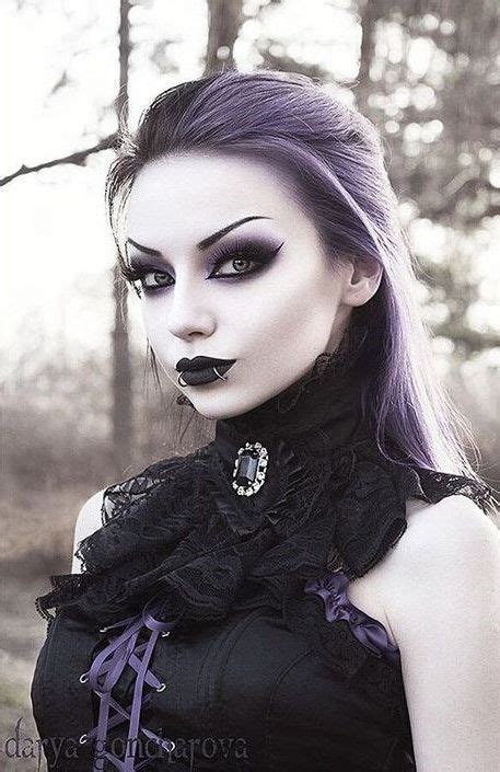 darya goncharova gotik makyaj gotik güzellik punk modası