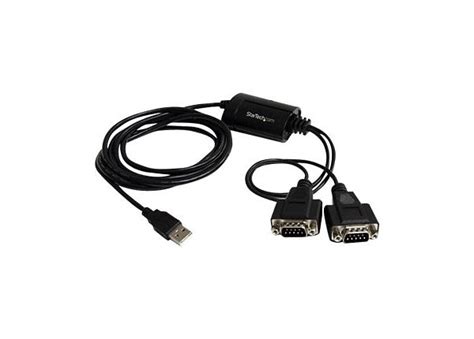 2 Port Ftdi Usb To Serial Rs232 Adapter Cable Com Retention Icusb2322f Usb