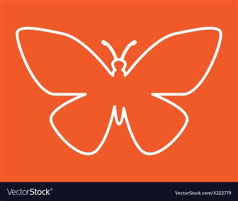 Butterfly Icon Royalty Free Vector Image Vectorstock
