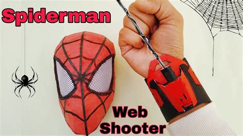 How To Make Spiderman Web Shooter Without Spring YouTube
