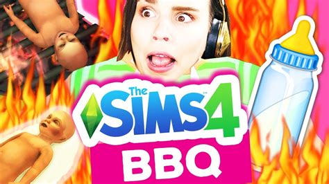 The Sims 4 Bbq Babies Terrifying Youtube