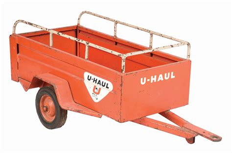 Lot Detail - PEDAL CAR U-HAUL TRAILER CART.
