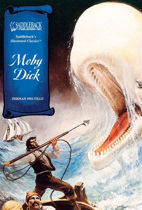 Moby Dick Graphic Novel Herman Melville Saddleback Educational