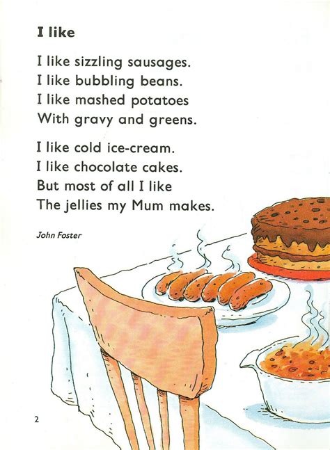 Funny English Classroom Food Poem Poems About Food Funny Poems For