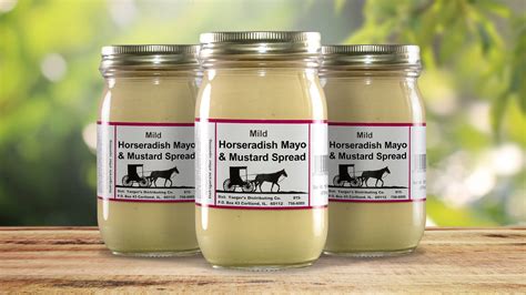 Homemade horseradish sauce that's perfect as a condiment for prime rib, steaks, potatoes, or spread on sandwiches to give them some zip. Horseradish Mayo & Mustard Spread - Windy Acres Farm