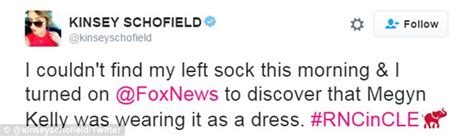 Megyn Kelly Hits Back At Those Who Labeled Her Black Rnc Dress Unprofessional Daily Mail Online