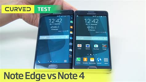 Samsung Galaxy Note Edge Vs Note 4 Deutsch Youtube
