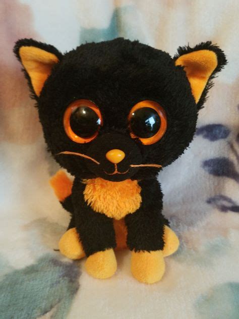 This Item Is A Very Cute Regular Sized 6 Inch Ty Beanie Boo Kitty Cat Named Moonlight She Is