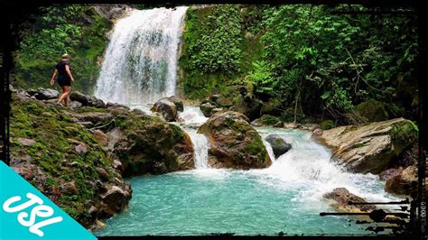 Blue Falls Of Costa Rica Bajos Del Toro Catarata Del