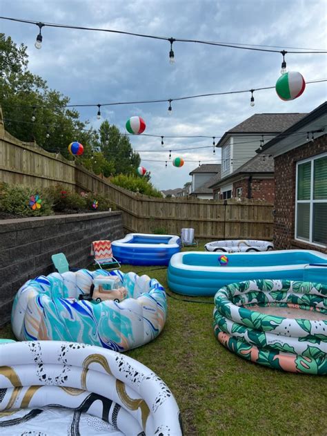 Bring Your Own Pool Party In 2023 Backyard Pool Parties Summer Outdoor Party Pool Birthday Party