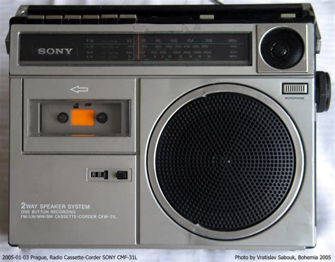 Radio Cassette Corder Sony Cfm 31l Flickr