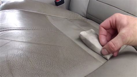 A Fast And Effective Way To Clean Leather Seats In Your Vehicle Youtube