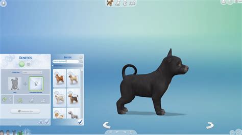 The Sims 4 Cats And Dogs First Look At Pet Traits And Genetics Ui Simsvip