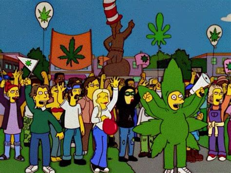 Los Simpson Predijeron La Legalización De La Marihuana En Canadá Hace