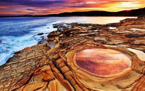 Download Wallpapers Bouddi National Park Coast New South Wales