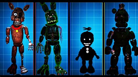 Fnaf Ar Toxic Withered Animatronics Jumpscare Workshop Animations