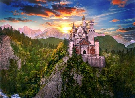 Neuschwanstein Castle Germany World For Travel