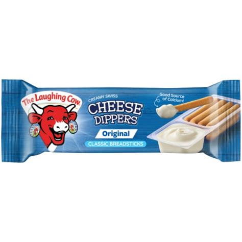The Laughing Cow Cheese Dippers Creamy Swiss With Classic Breadsticks